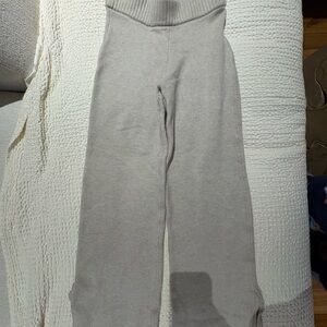 Gilly Hicks Light Gray Knit Pants
